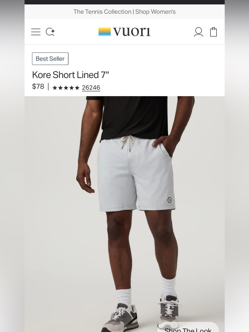 Vuori Shorts and Tank Top - Picture 4 of 8